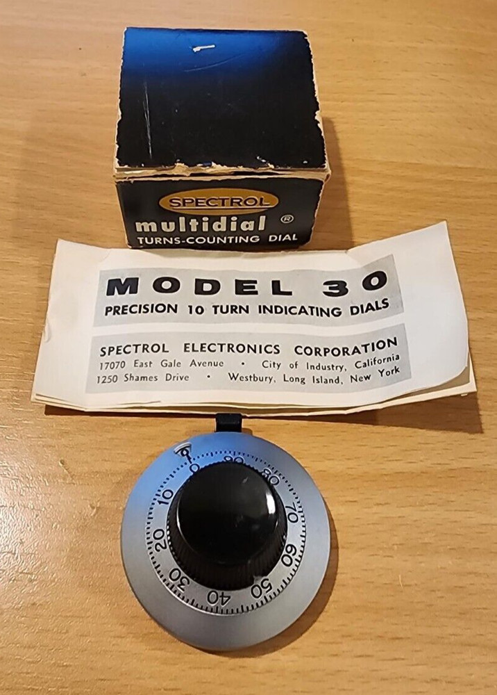 Spectrol Model 30 turn-counting dial.
