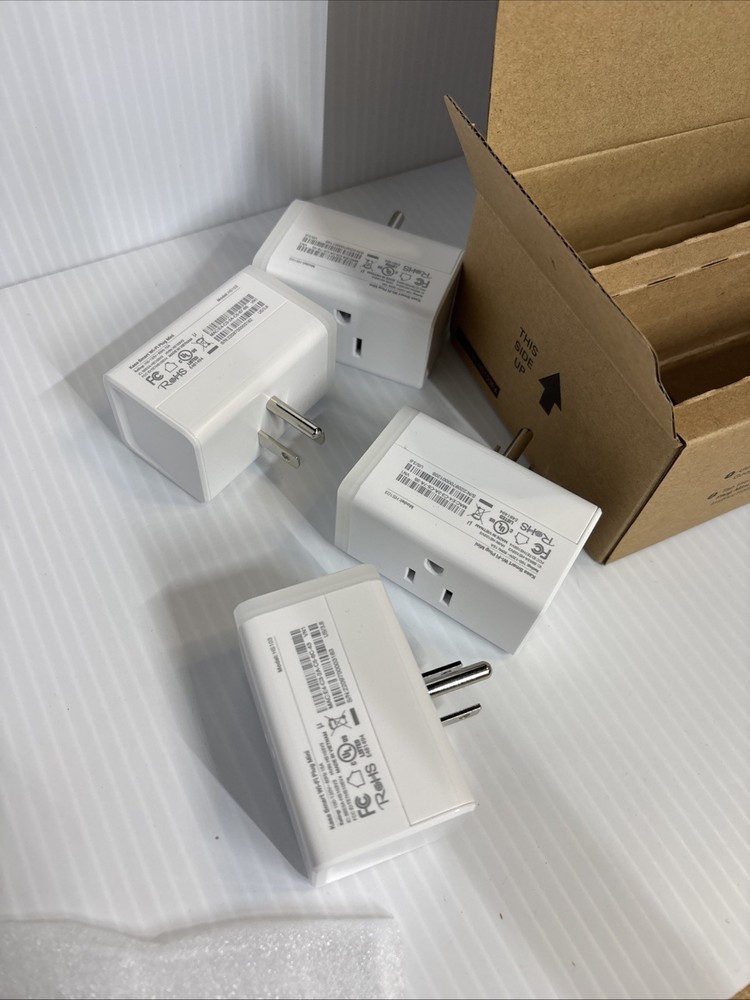 Kasa HS103P4 Smart Plug 4 Pack White (b63)