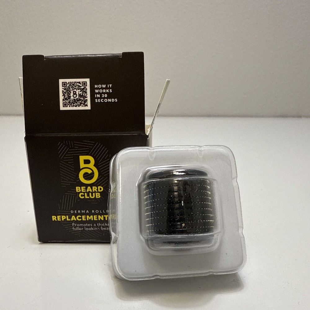 Beard Club Derma Roller Replacement Head Genuine *LOOK*