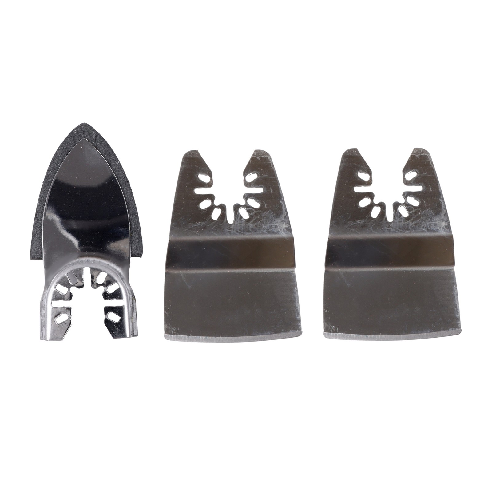 124PCS Oscillating Tool Blade Set Titanium Multi-Tool Blades with Sandpaper