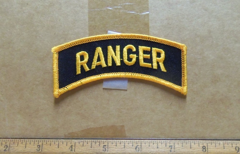 Ranger Tab Embroidered Patch
