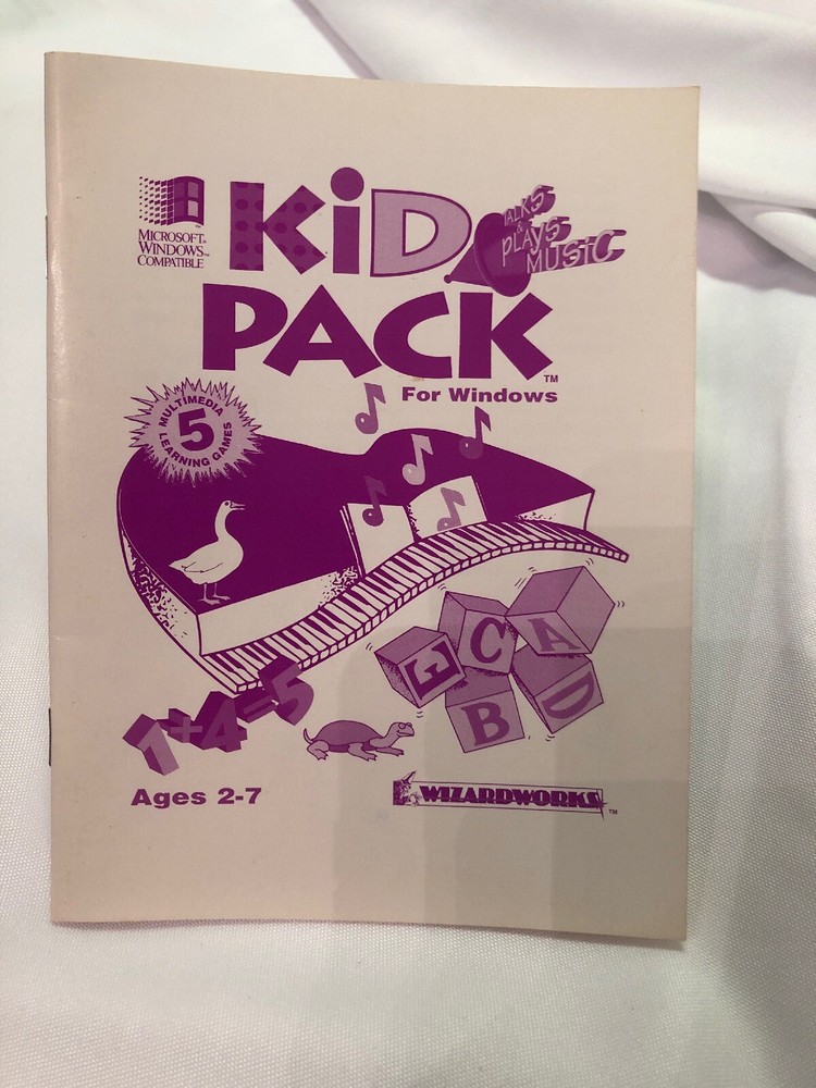 Wizard Works Kid Pack for Windows *User Guide Only*