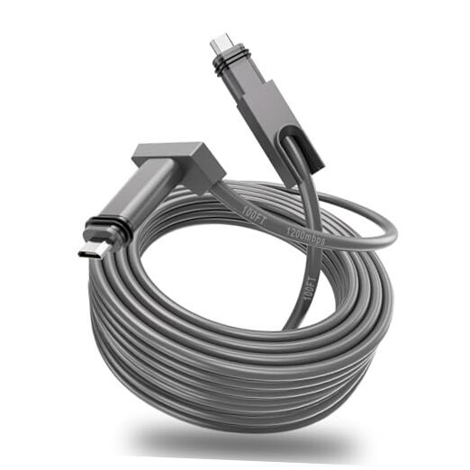 Starlink Cable 100FT for Starlink Rectangular Satellite V2, Replacement Cable