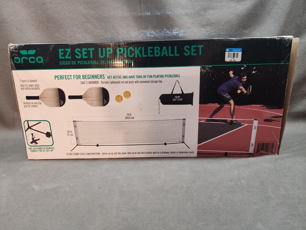 Orco Pickleball Set EZ Set Up 2 Player
