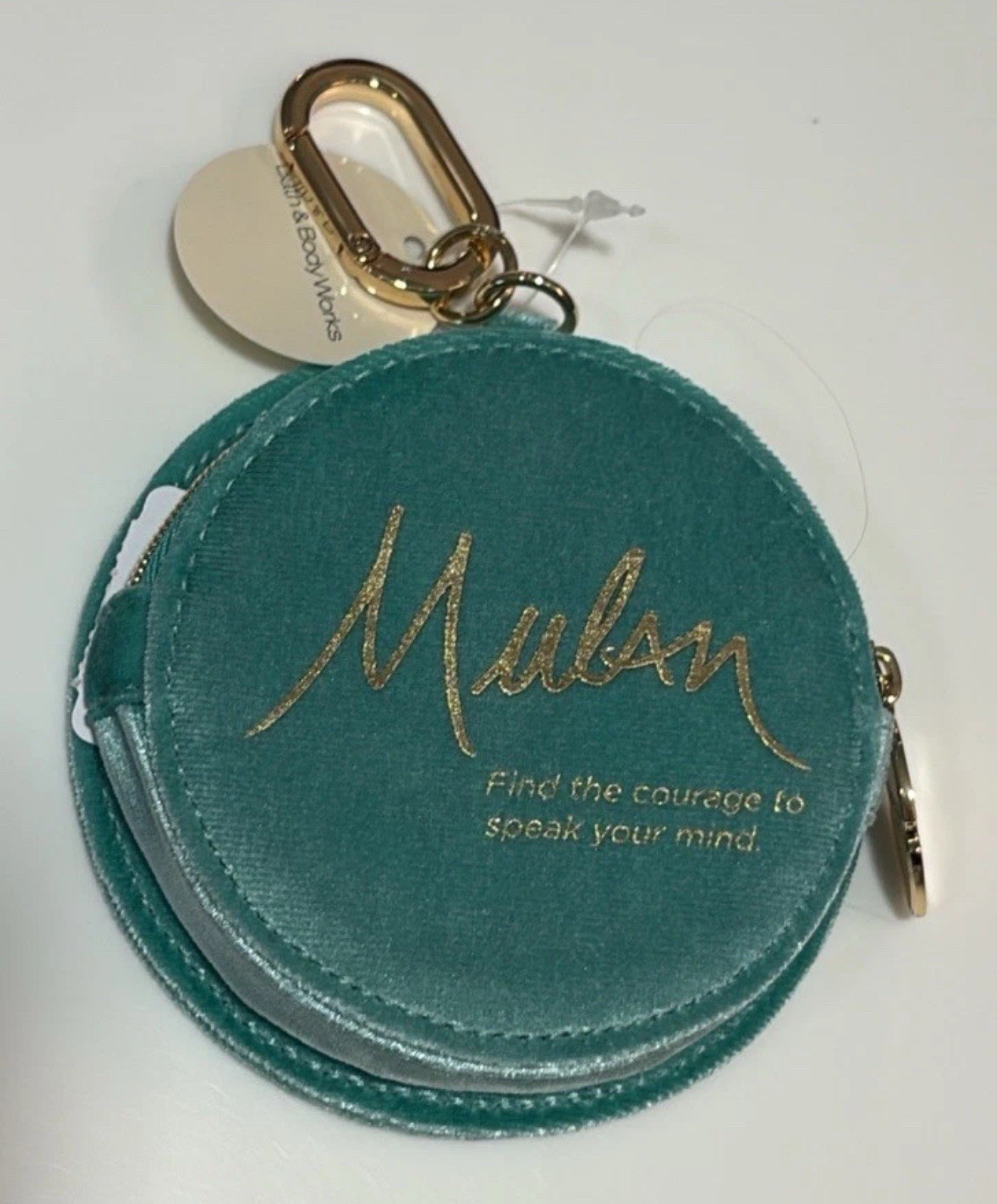 Bath & Body Works Disney Princess Mulan Dragon Coin Purse NWT Free Shipping RARE