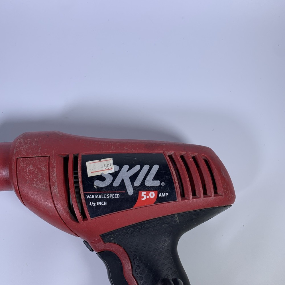 SKIL 1/2” Variable Speed Drill, 5 AMP, Model 6325 Used Tested Works