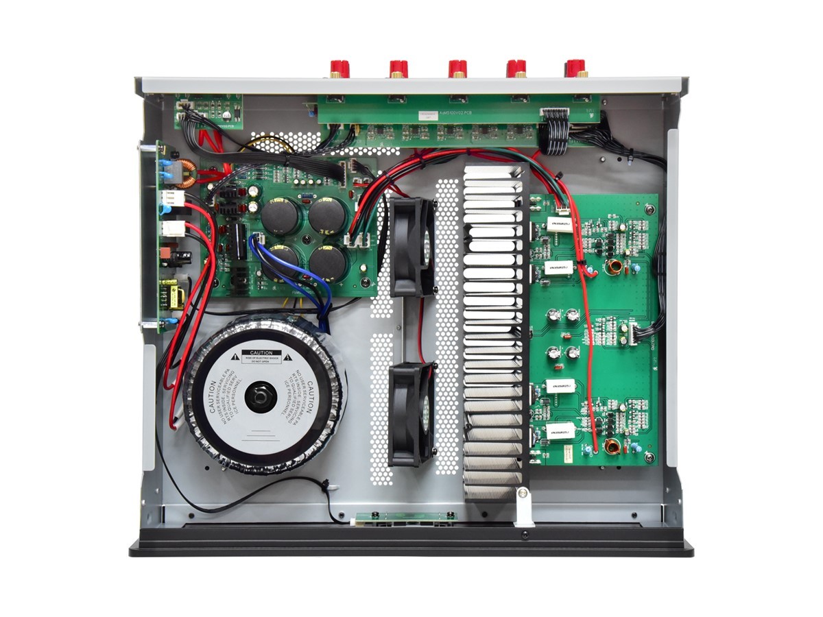 Monolith M5100X 5x90Watts Per Channel Multi-Channel Home Theater Power Amplifier