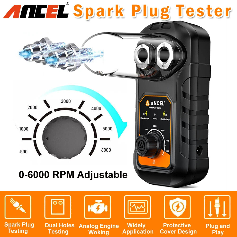 ANCEL SP21 Spark Plug Tester Auto Diagnostic Scanner for Car Ignition System
