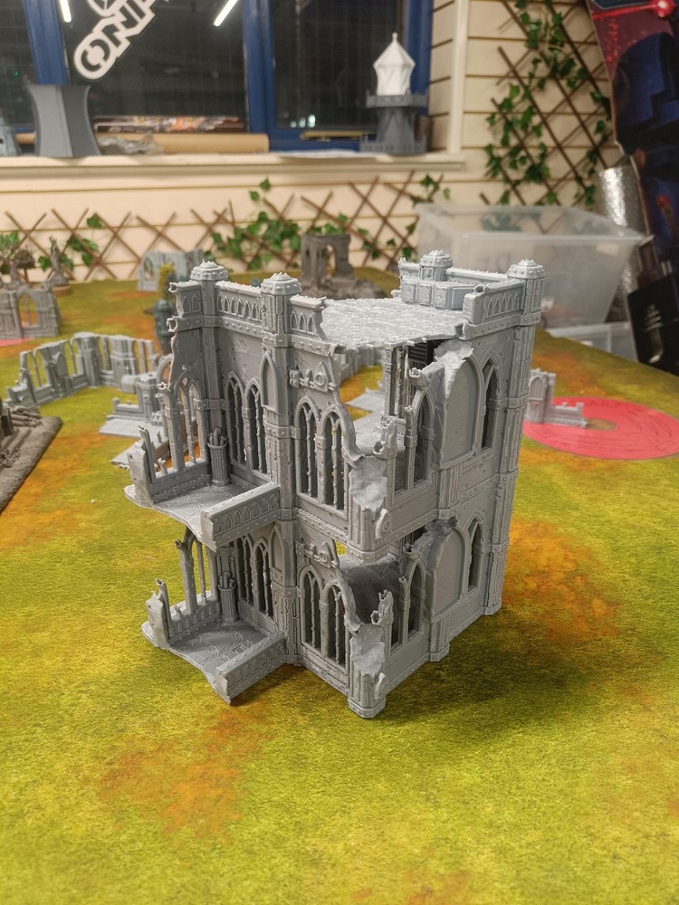Domina Ferrum Sci-Fi Gothic Ruined Building 2 Scenery