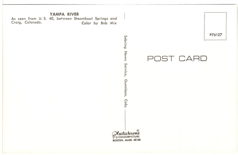 YAMPA RIVER, CO - PC3003