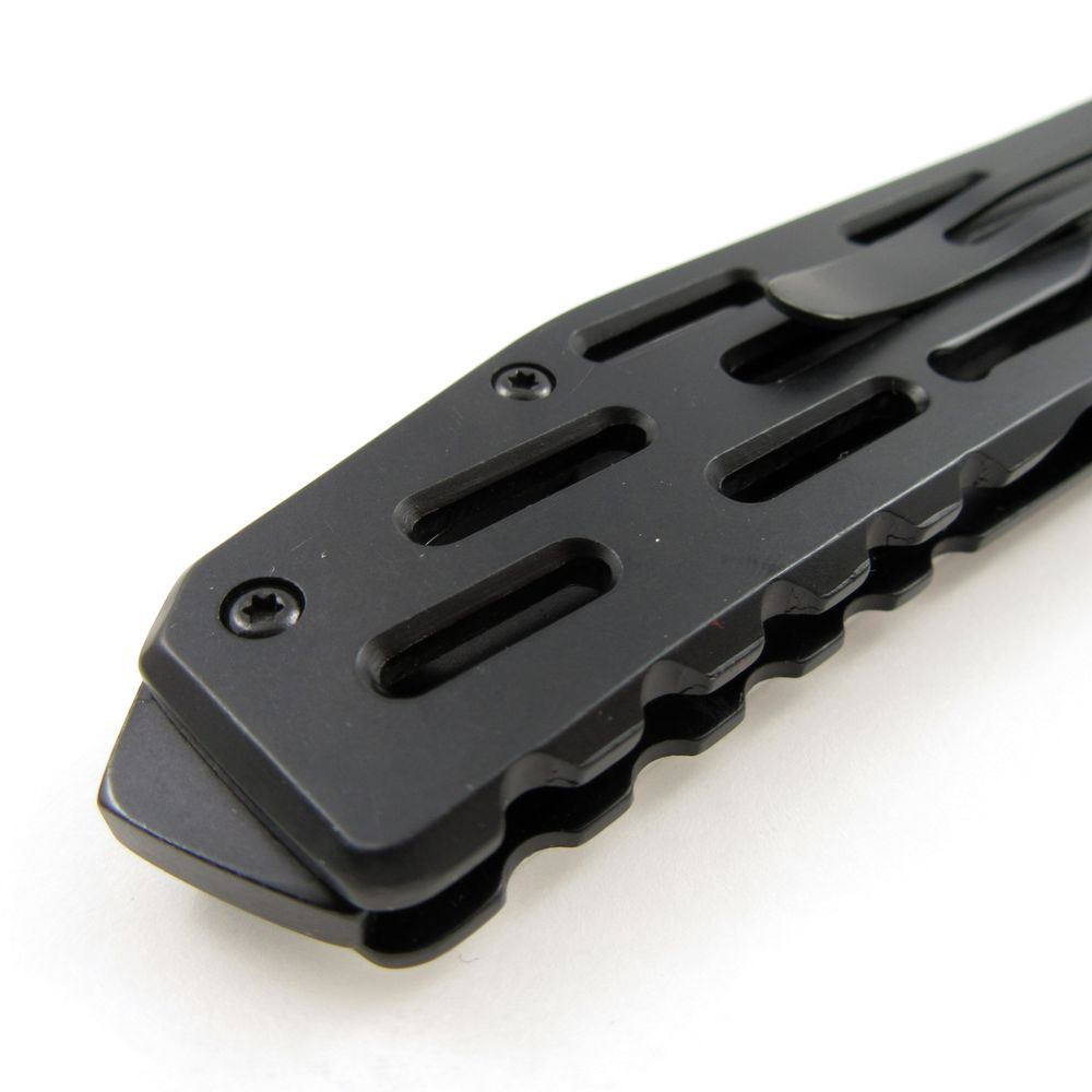 SPRING-ASSIST FOLDING POCKET KNIFE Mtech Silver Diamond Tread Tactical Tanto