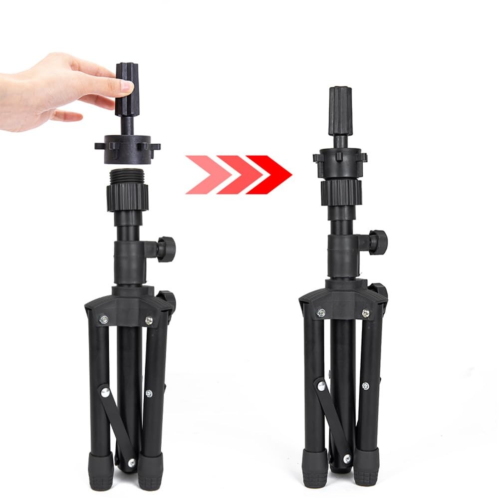 Wig Holder Stand Adjustable Tripod Manikin Mannequin Head Stand