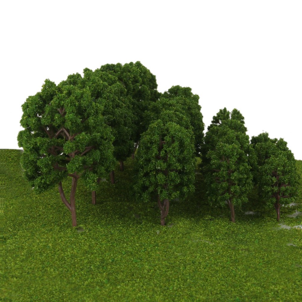 20 Train Layout Model Tree 1:75 HO For Diorama Scenery