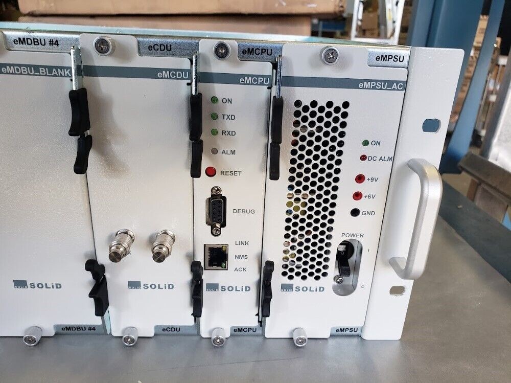 SOLiD Alliance Multi-Carrier DAS Enhanced BTS Interface Unit eBIU, eMBIU_C_AC