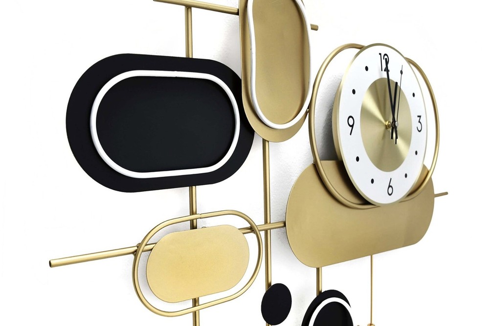 large modern wall clock