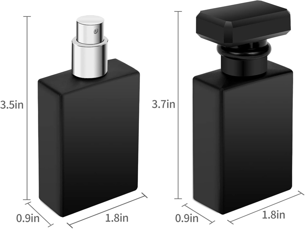 Perfume Bottle Atomizer 30ML Refillable Fine Mist Spray Bottles, Empty Glass Ess