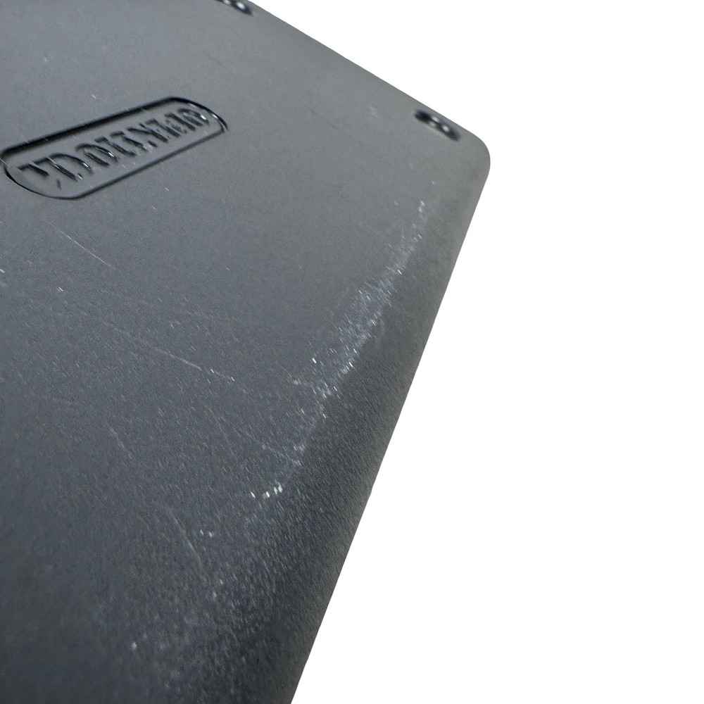 Openstock Black Plastic Double Column 40 Cassette Storage Rack Stackable Media