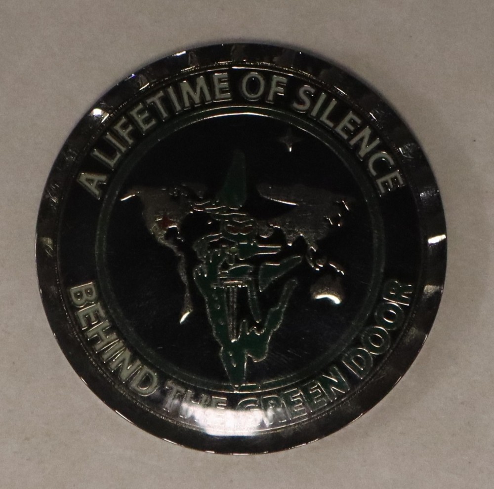 25th Air Force Operating Location Wright Patterson OL-WP Intel Challenge Coin