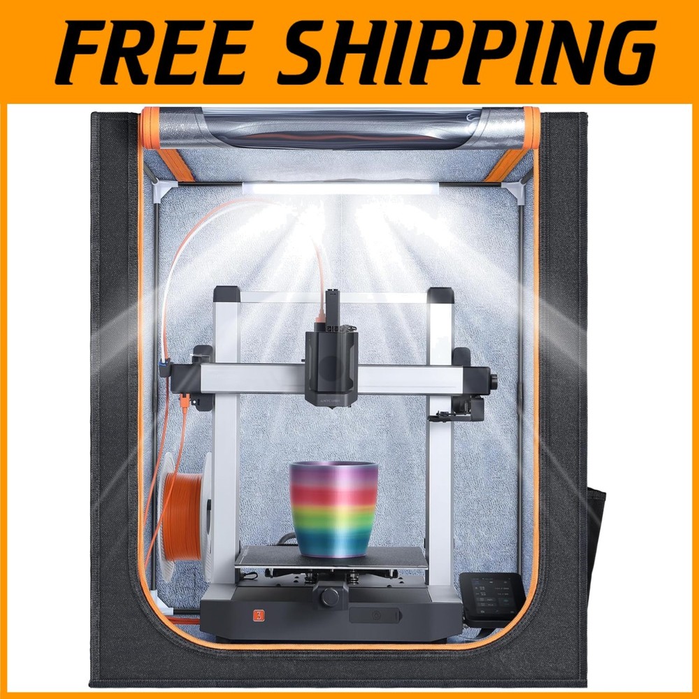Anycubic Kobra 3D Printer Enclosure with LED Light