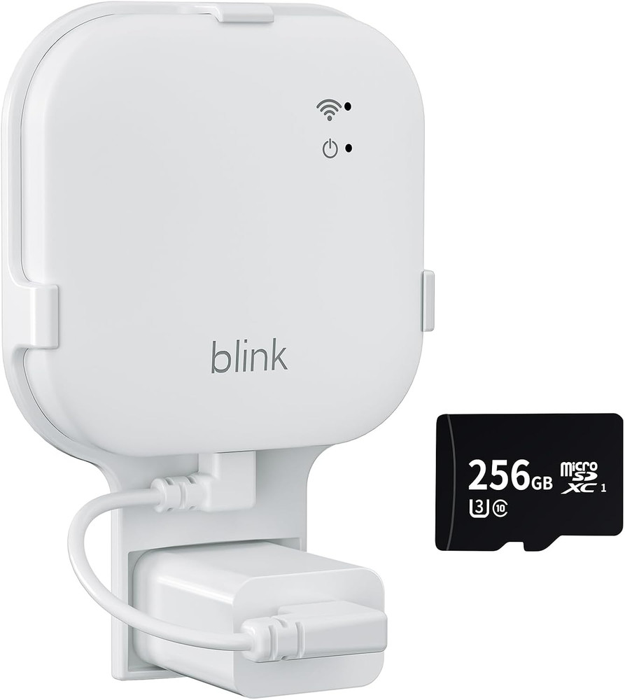 Blink 256GB Microsd Card for Blink Sync Module XR, Easy Move Mount Bracket for A