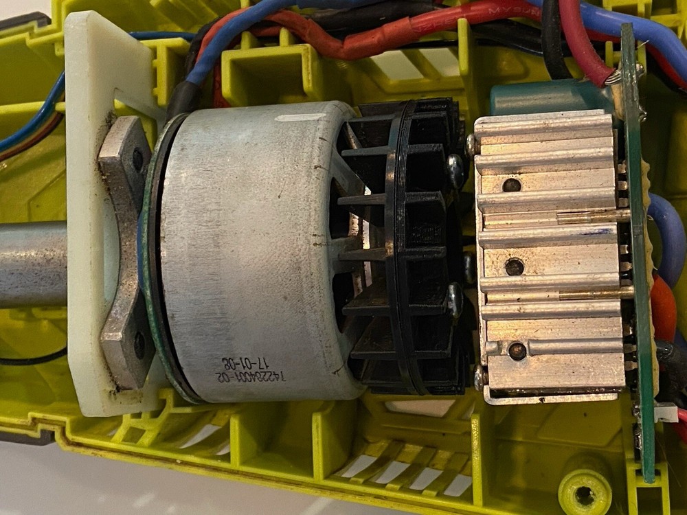 Ryobi P2009 18V String Trimmer Shutdown Fix- Add On Fan Kit