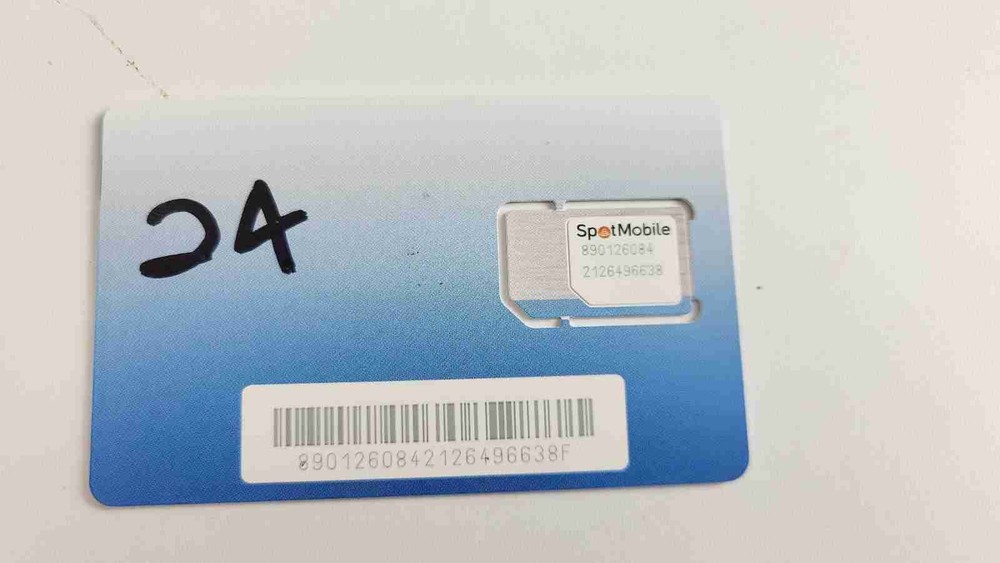 10 Pack Spot Mobile Commissionable Sim Card - No Plan - Full Size Sim