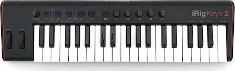 iRig Keys 2 - Mini Keyboard Controller for iPhone, iPod Touch, iPad and Mac/PC