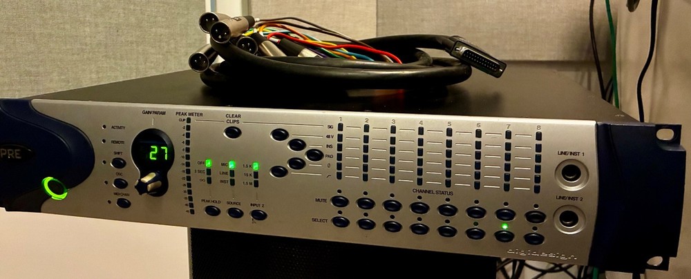 Digidesign PRE 8 Channel Microphone Preamp