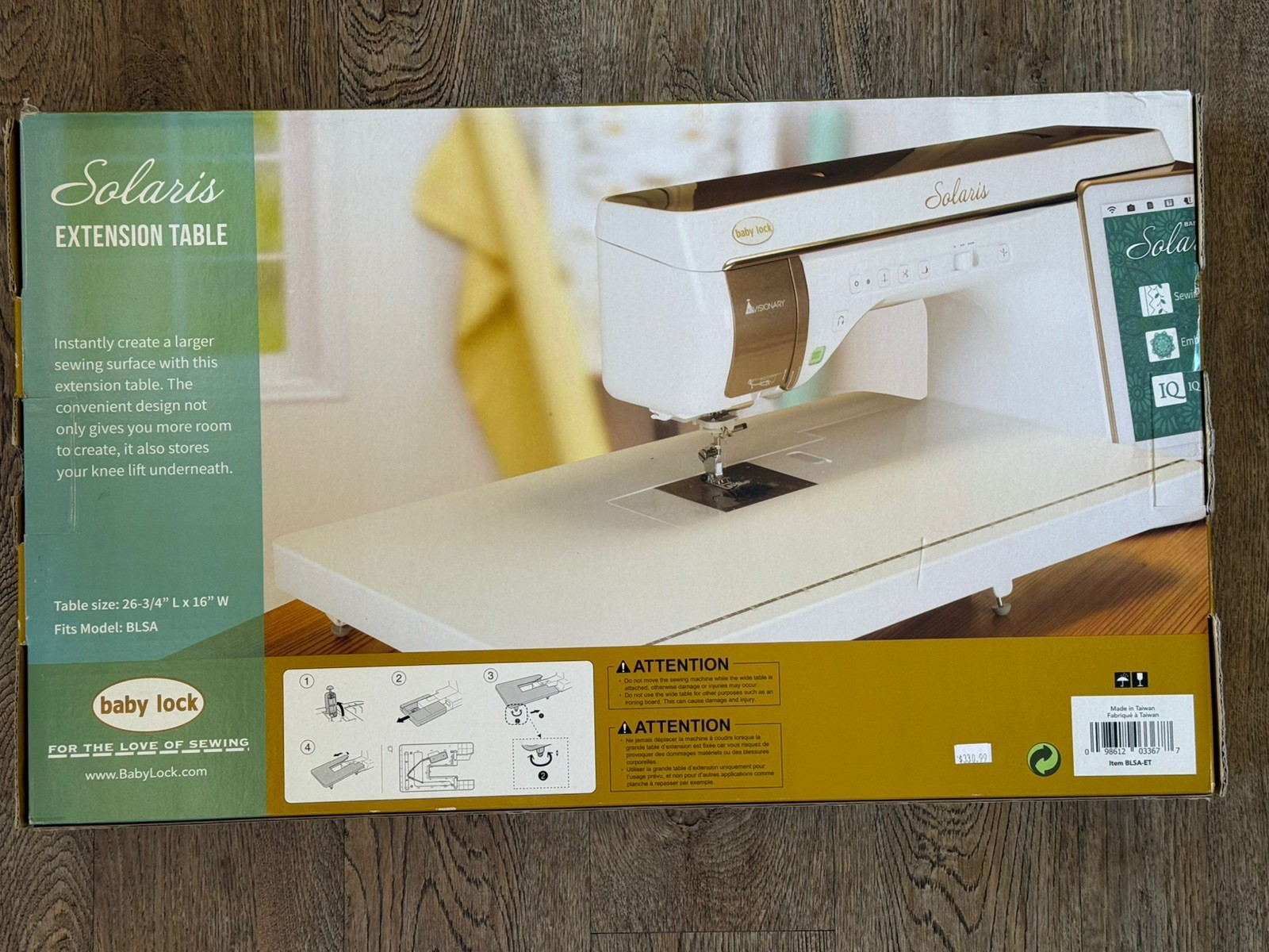 BLSA-ET BabyLock Solaris Extension Table