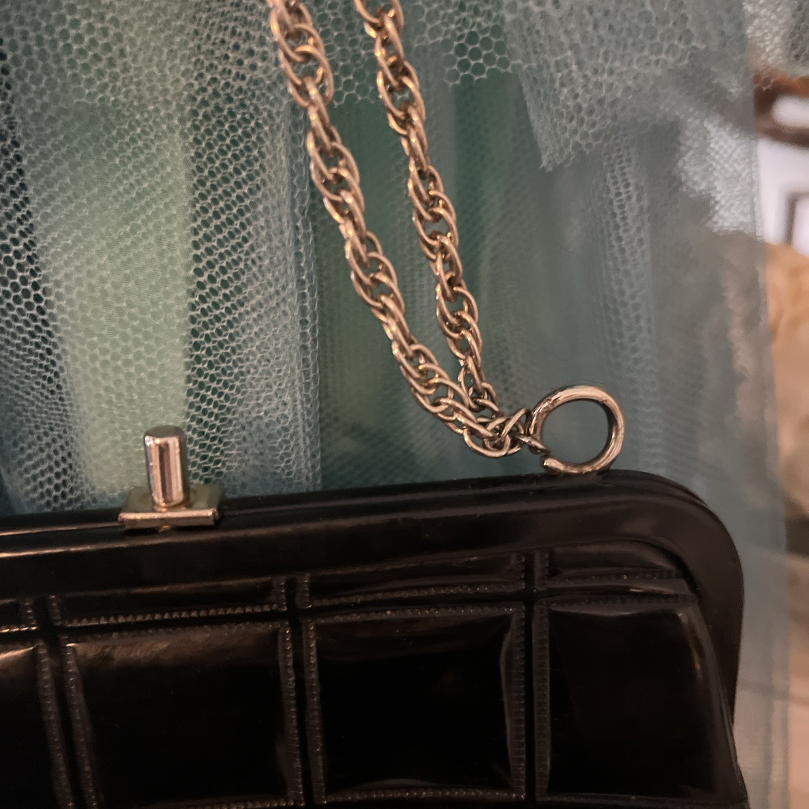 Fabulous Deco Antique Vintage Bagline of California clutch purse chocobar look