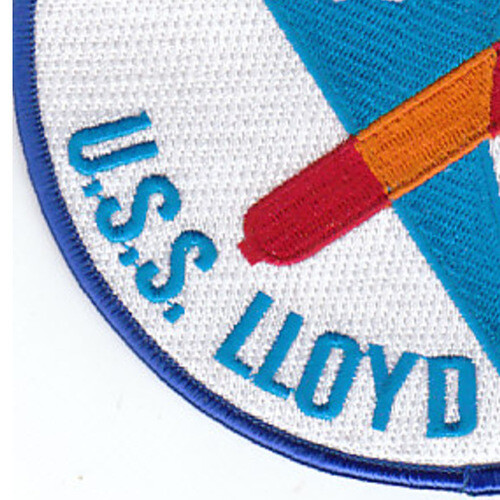 USS Lloyd Thomas DD-764 Destroyer Ship Patch