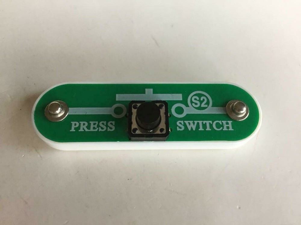 SNAP CIRCUITS Elenco Press Switch S2, Part # 6SCS2