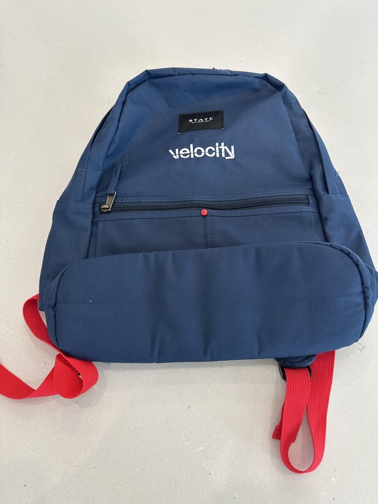 Velocity Dance Competition Backpack Blue Red