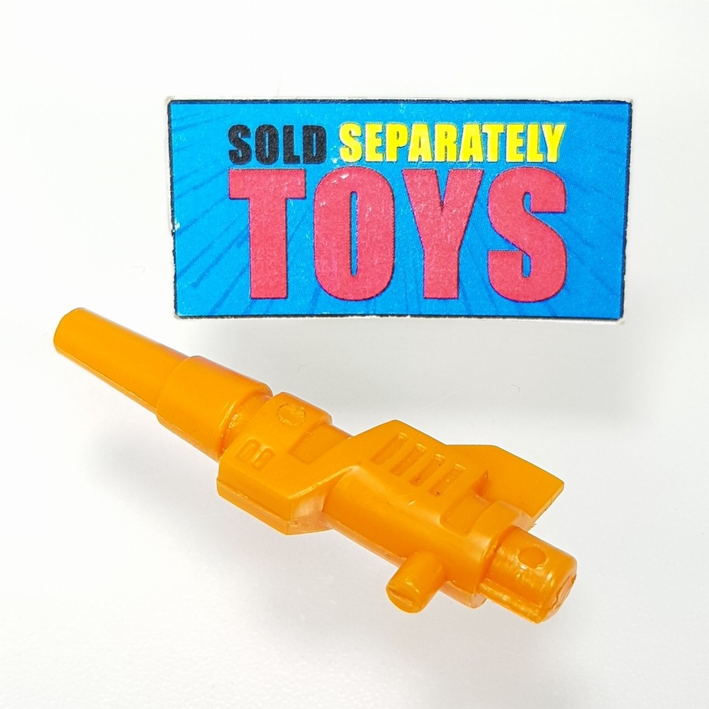 Transformers G1 Strafe GUN blaster Technobot computron orange accessory weapon