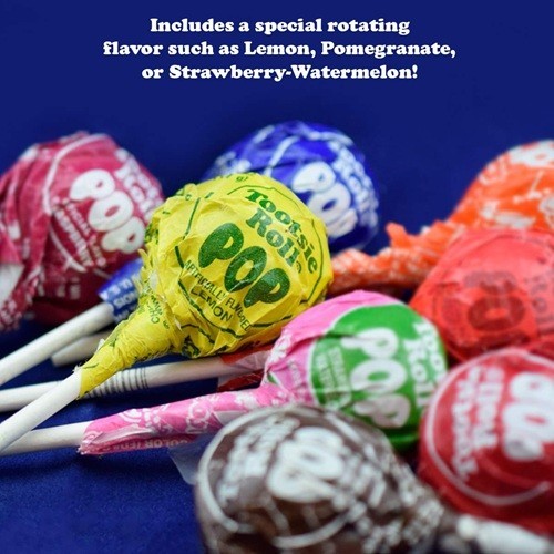 Tootsie Roll Pops Assorted Flavors, 80 Count Bag.
