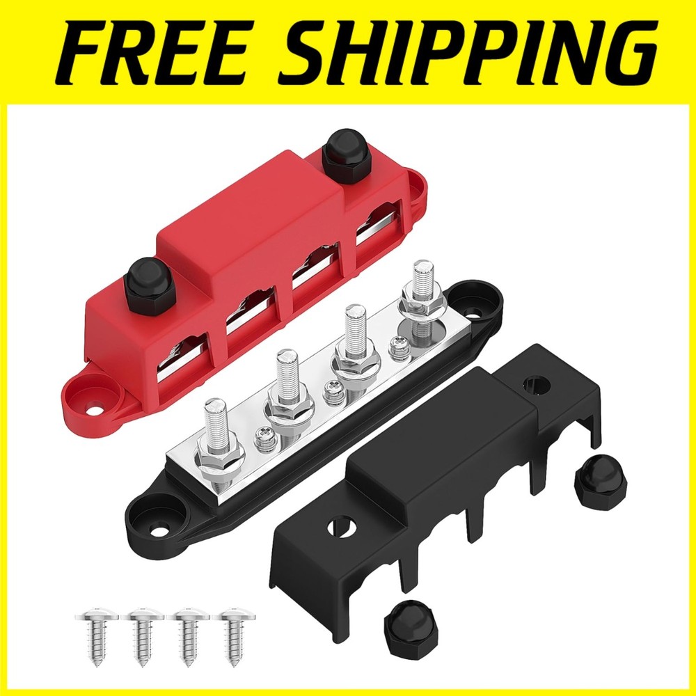 12V Power Distribution Block Bus Bar 250A