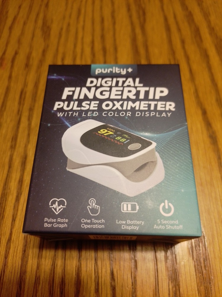 Purity+ Digital Fingertip Pulse Oximeter