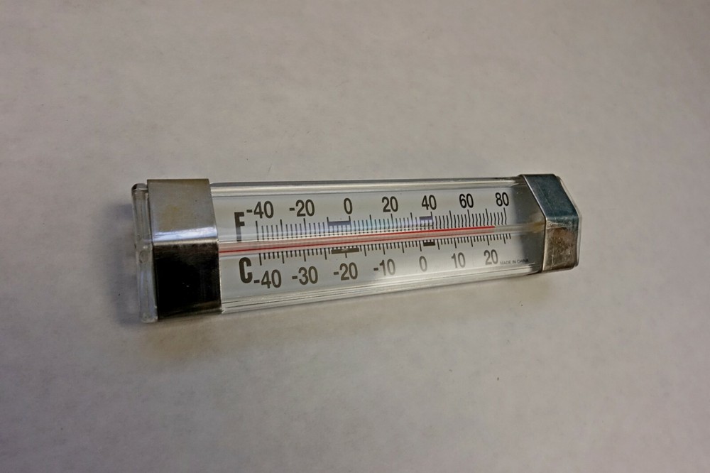 Freezer Thermometer, Horizontal Refrigeration