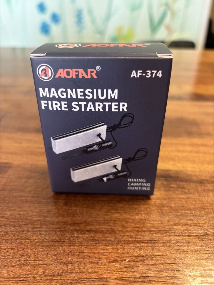 AOFAR Magnesium Fire Starter AF-374 (2-Pack)