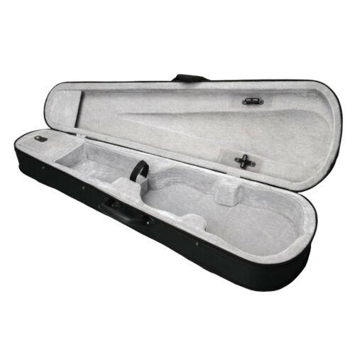 Professional 4/4 Full Size Violin Case Triangular Hard Shell Lightweight