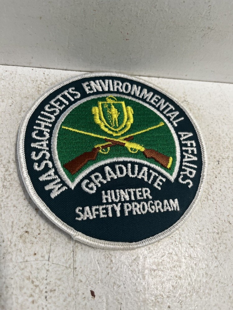 - Massachusetts Environmental Affairs Graduate Hunter Safety Program Patch
