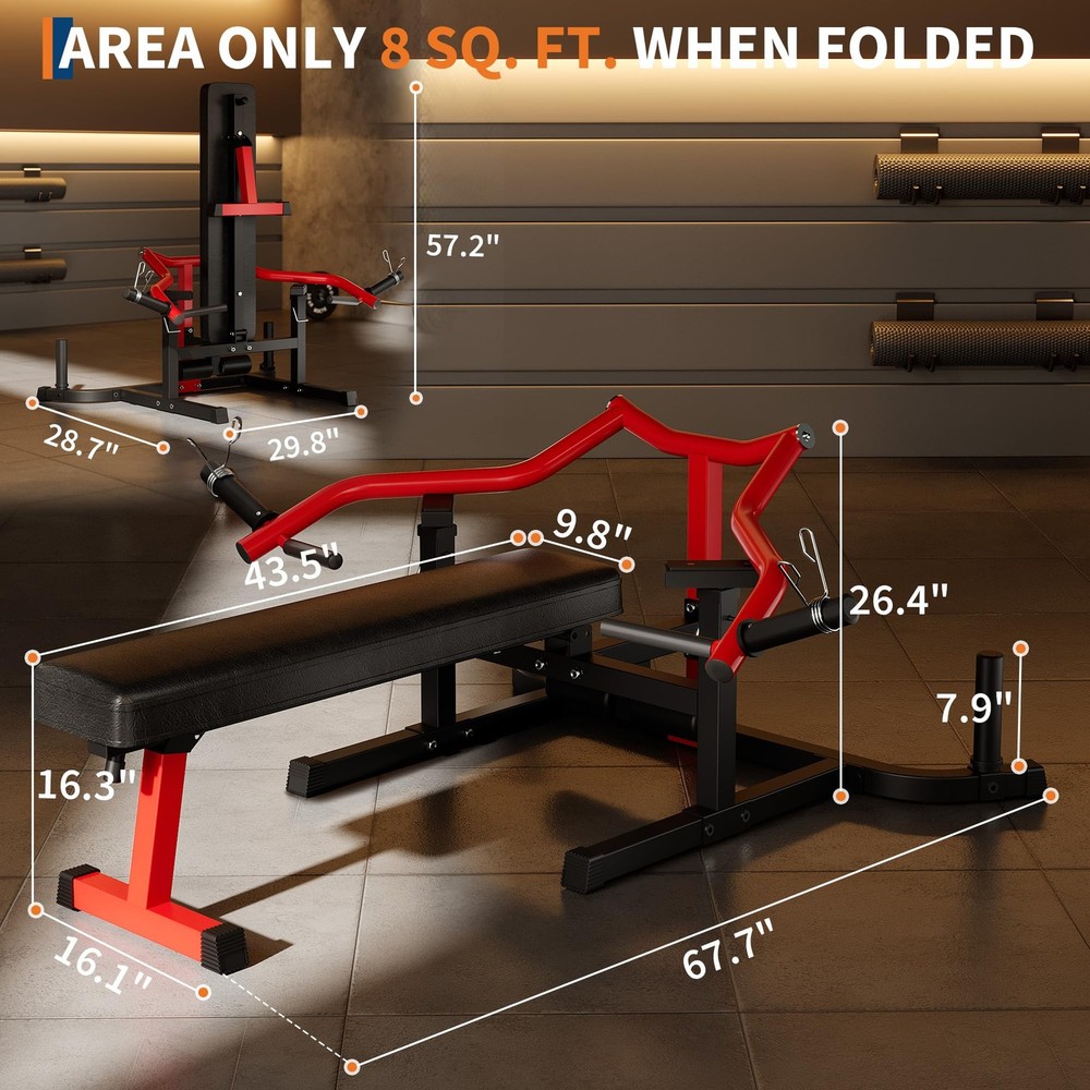 Multi-Functional Bench Press Machine for Home,Chest & Shoulder Strength Training