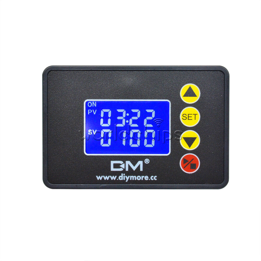 Microcomputer Time Controller Module Display DC24V 1.37"inch LCD 480W 0000~9999S