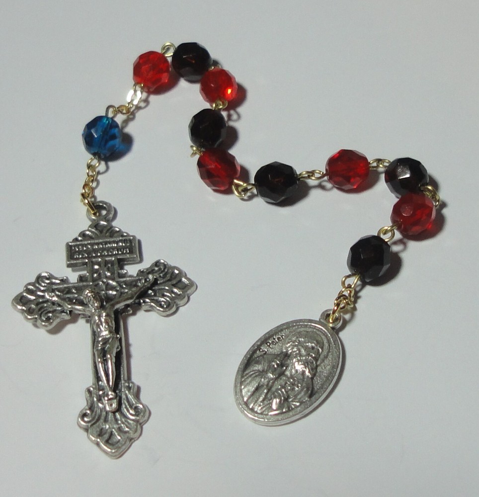 St Peter Single Decade Rosary Patron of Bakers Fevers, Foot Problems & Fisherman