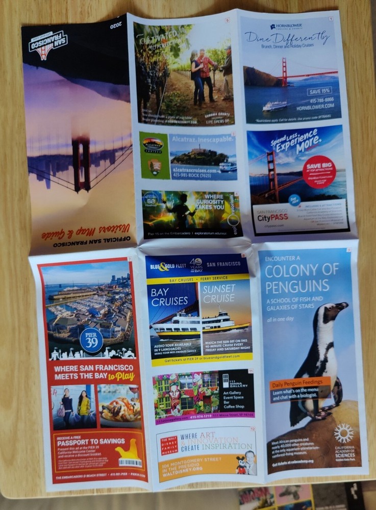 OFFICIAL San Francisco California Visitor's Guide/Map