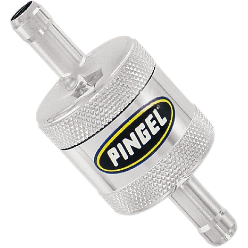 PINGEL In-Line Fuel Filter - Chrome - SS1C
