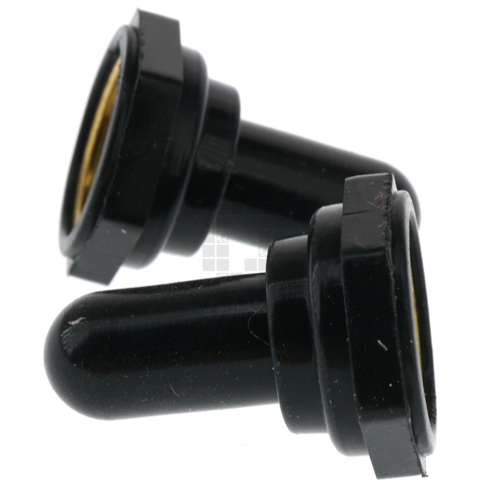 Gardner Bender GSW-20 Black Toggle Switch Cover, 2 Pack, EPDM Rubber