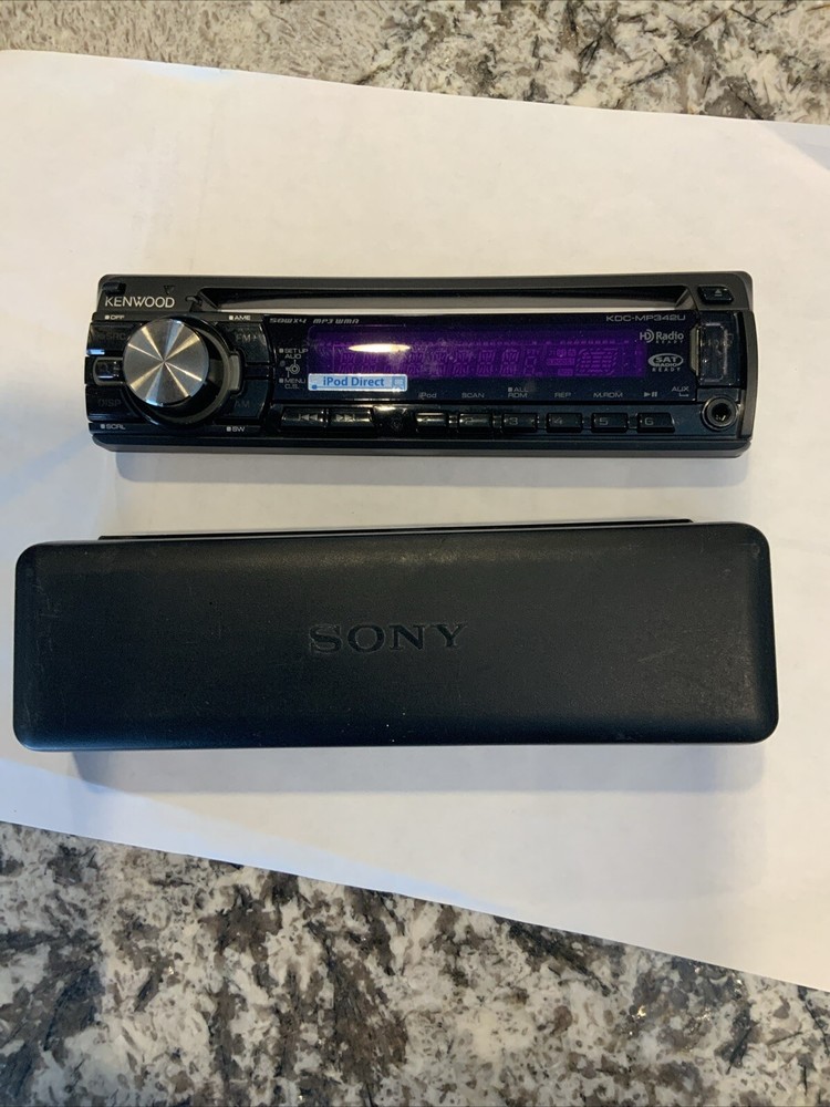 kenwood faceplate kdc-mp342u Face - UNTESTED