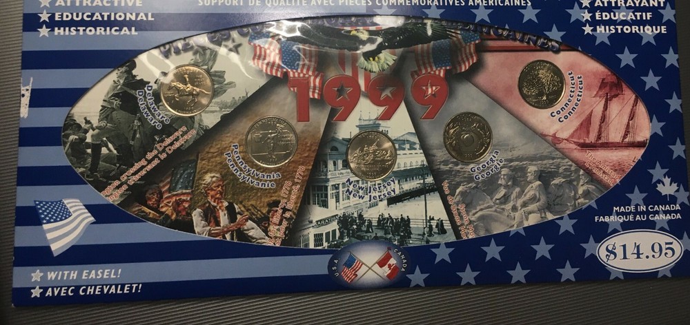 1999 AMERICAS COMMEMORATIVE STATE QUARTERS