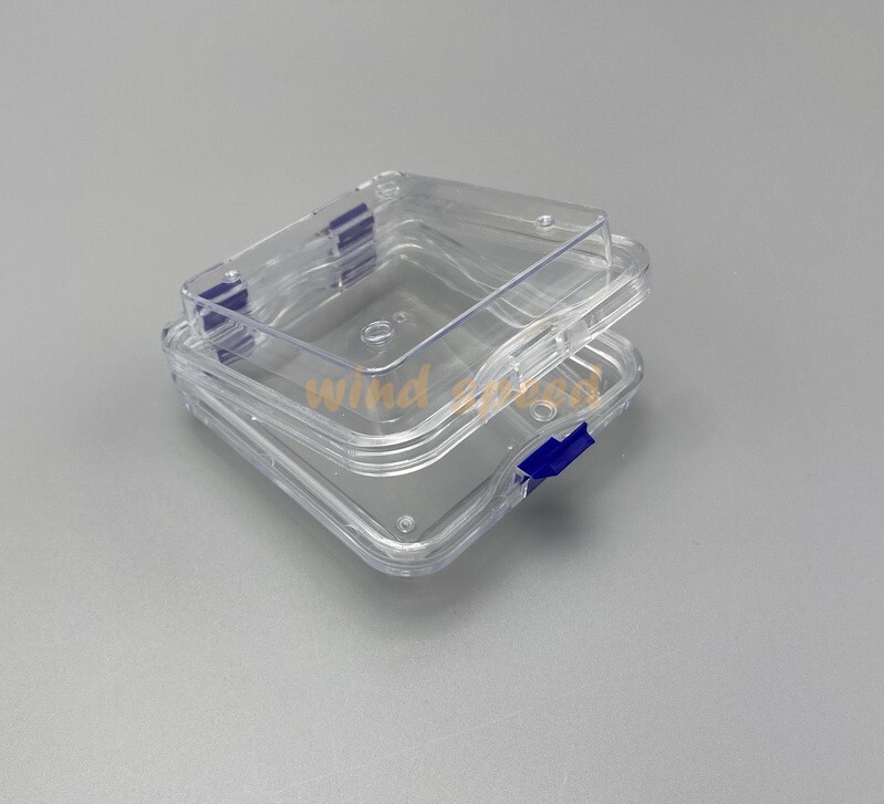 10PCS Denture False Teeth Membrane Container Hinged Jewelry Display Box Case